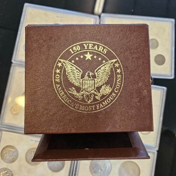150 Years of America Most Famous Coins COMPLETE Set by American Historic Society - Picture 4 of 9